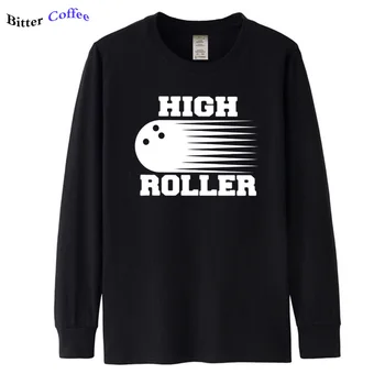 Autumn NEW Unisex Stylish Bowling Pins High Roller Tee Shirt Round Collar Natural Cotton Funny Long Sleeve Birthday Gift T-shirt
Autumn NEW Unisex Stylish Bowling Pins High Roller Tee Shirt Round Collar Natural Cotton Funny Long Sleeve Birthday Gift T-shirt