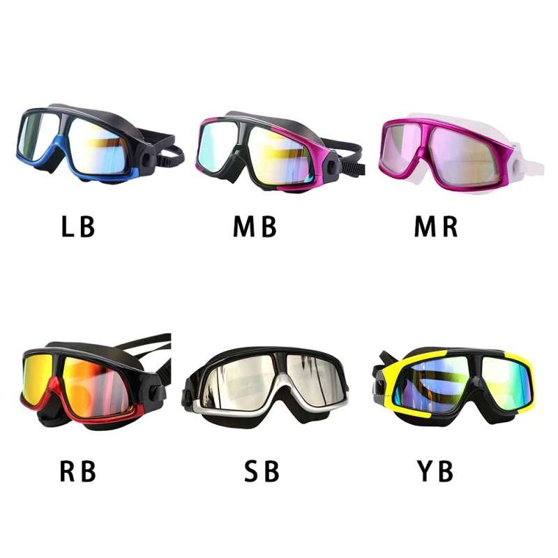 Men Women Swimming Goggles Comfortable Silicone Large Frame Swim Glasses Waterproof Anti-Fog UV Protection Swim Mask EKN98
Men Women Swimming Goggles Comfortable Silicone Large Frame Swim Glasses Waterproof Anti-Fog UV Protection Swim Mask EKN98