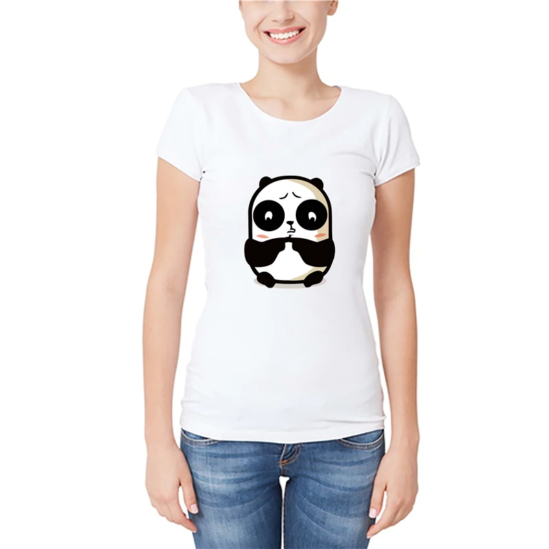 Kawaii Panda Women Printed T Shirt Lovely Panda Design Casual Short Sleeve Top High Quality Cotton Streetwear
Kawaii Panda Women Printed T Shirt Lovely Panda Design Casual Short Sleeve Top High Quality Cotton Streetwear