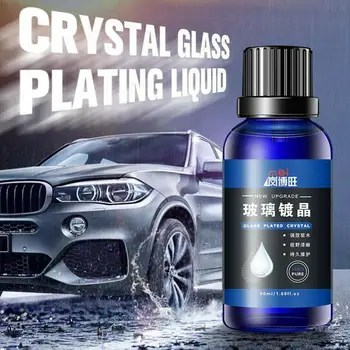 50ML Car Crystal Glass Plating Liquid Rain resistant Anti fog Liquid Glass Wax Car windscreen Care Cleaning Agent
50ML Car Crystal Glass Plating Liquid Rain resistant Anti fog Liquid Glass Wax Car windscreen Care Cleaning Agent