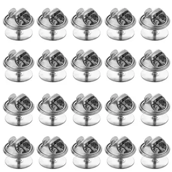 120PCS 10MM Thorn Horse Needle Butterfly Pin Backs with Tie Tacks Lapel Holder Brooch Clasps Lapel Pins Manual DIY Jewelry
120PCS 10MM Thorn Horse Needle Butterfly Pin Backs with Tie Tacks Lapel Holder Brooch Clasps Lapel Pins Manual DIY Jewelry
