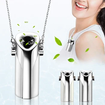 Personal Mini Air Purifier Wearable Necklace Negative Ion Generator Air Freshener Hang Neck Personal USB Charging Air Purifier
Personal Mini Air Purifier Wearable Necklace Negative Ion Generator Air Freshener Hang Neck Personal USB Charging Air Purifier
