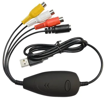 USB2.0 Audio Video Grabber Capture,Convert Analog Video from VHS, Hi8, all Camcorders, DVD player, Satellite TV etc ezcap172
USB2.0 Audio Video Grabber Capture,Convert Analog Video from VHS, Hi8, all Camcorders, DVD player, Satellite TV etc ezcap172