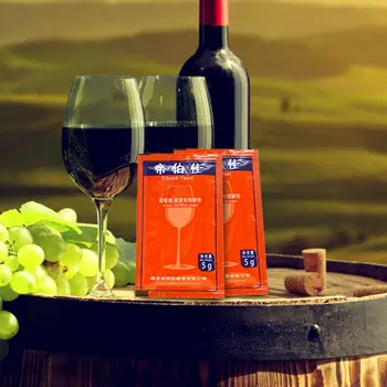 Wine Yeast Home Brewing Saccharomyces Cerevisiae Wine Yeast 5g For 25 KG Grape Alcohol Active Dry Yeast Liquor Maker 2020 Hot
Wine Yeast Home Brewing Saccharomyces Cerevisiae Wine Yeast 5g For 25 KG Grape Alcohol Active Dry Yeast Liquor Maker 2020 Hot