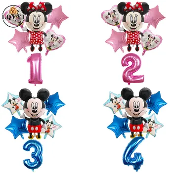 Mickey Minnie Mouse Balloon children's Birthday 1 2 3 4 5 6 7 8 9 year old Party Balloon Kids 30'' number Decorations kids toys
Mickey Minnie Mouse Balloon children's Birthday 1 2 3 4 5 6 7 8 9 year old Party Balloon Kids 30'' number Decorations kids toys