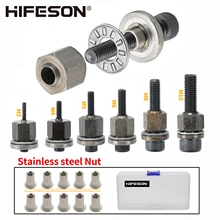 Stainless Steel Manual Riveting Nut Gun Head Nut Simple Installation Manual Riveter Nut Tool M3 M4 M5 M6 M10 With 300PCS
Stainless Steel Manual Riveting Nut Gun Head Nut Simple Installation Manual Riveter Nut Tool M3 M4 M5 M6 M10 With 300PCS