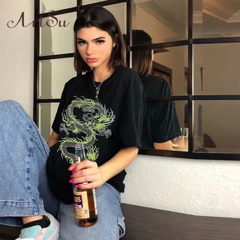 Artsu Neon Grren Dragon Printed Oversized T Shirt Casual Loose T-Shirts Long Tops Ladies Short Sleeve Tee Shirt Cotton ASTS60878
Artsu Neon Grren Dragon Printed Oversized T Shirt Casual Loose T-Shirts Long Tops Ladies Short Sleeve Tee Shirt Cotton ASTS60878