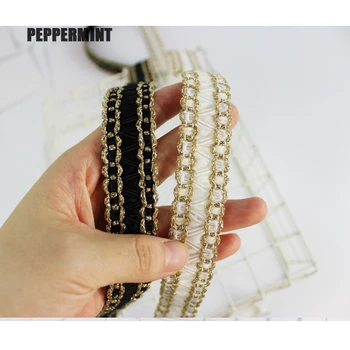 1 yard 25mm Golden Braid Trim Thick jacquard Rope Lace Golden woven Webbing Sewing Accessory for Garment DIY Trimming
1 yard 25mm Golden Braid Trim Thick jacquard Rope Lace Golden woven Webbing Sewing Accessory for Garment DIY Trimming