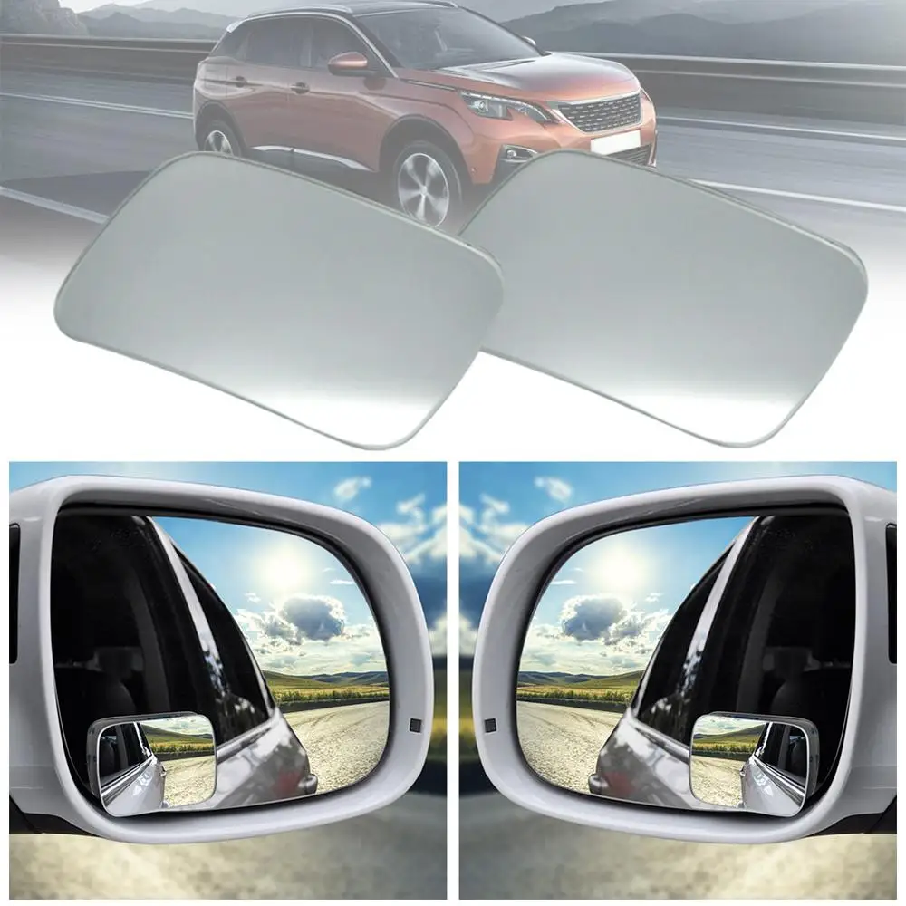 2pcs Car 360 Degree Framless Blind Spot Mirror Wide Angle Round Convex Mirror Small Round Side Blindspot Rearview Parking Mirror
2pcs Car 360 Degree Framless Blind Spot Mirror Wide Angle Round Convex Mirror Small Round Side Blindspot Rearview Parking Mirror