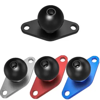 1PC Aluminum Alloy Motorcycle Fixing Stand Bracket Plate Rubber Ball Head Adapter for Mobile Phone GPS Navigation Devices
1PC Aluminum Alloy Motorcycle Fixing Stand Bracket Plate Rubber Ball Head Adapter for Mobile Phone GPS Navigation Devices