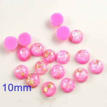 New Fashion 10mm 40pcs/Lot Rose Red Color Built-in metal foil Flat back Resin Cabochons Cameo V7-25
New Fashion 10mm 40pcs/Lot Rose Red Color Built-in metal foil Flat back Resin Cabochons Cameo V7-25