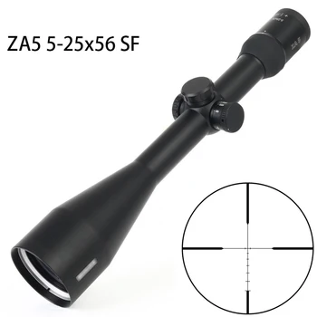 Long Range Hunting Rifle Scope ZA5 5-25X56SF BDC 800 Reticle Shockproof Riflescope Side Parallax Military Shooting Sights
Long Range Hunting Rifle Scope ZA5 5-25X56SF BDC 800 Reticle Shockproof Riflescope Side Parallax Military Shooting Sights