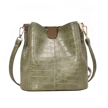 Crocodile Pattern PU Leather Bucket Crossbody Bags for Women Small Summer Female Messenger Shoulder Bags Ladies Travel Handbags
Crocodile Pattern PU Leather Bucket Crossbody Bags for Women Small Summer Female Messenger Shoulder Bags Ladies Travel Handbags