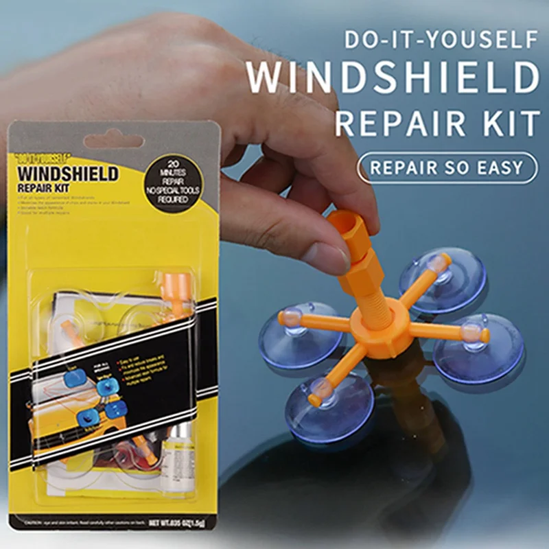 Windshield Repair Kit Quick Fix Car Cracked Glass Windscreen Repair Tool Kit Sealer DIY Auto Window Screen Polishing
Windshield Repair Kit Quick Fix Car Cracked Glass Windscreen Repair Tool Kit Sealer DIY Auto Window Screen Polishing