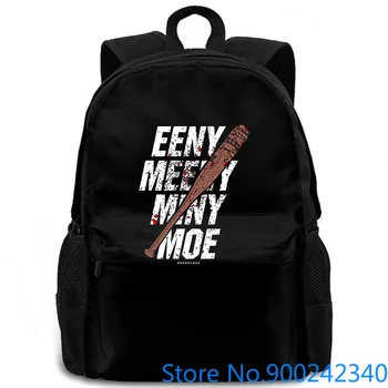 Superluxe Mens Eeny Meeny Miny Moe Negan Lucille Zombie women men backpack laptop travel school adult student 
Superluxe Mens Eeny Meeny Miny Moe Negan Lucille Zombie women men backpack laptop travel school adult student