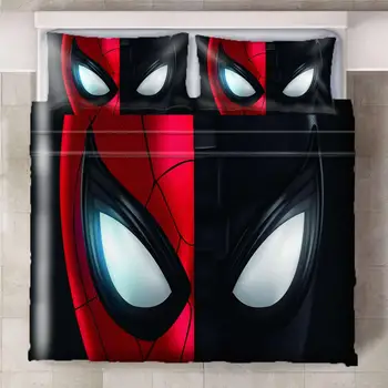 Marvel Spider man Deadpool hero 3Pcs/Set Bedding Set Sheet Children Room Bed Sheet Pillow case Bedding Set
Marvel Spider man Deadpool hero 3Pcs/Set Bedding Set Sheet Children Room Bed Sheet Pillow case Bedding Set
