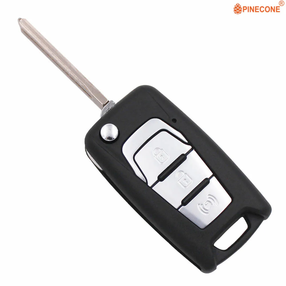 PINECONE Key Case for Ssangyong Ssang Yong Korando Actyon C200 2016 2017 3 Button Key Replace Car Fob Key Shell Cover
PINECONE Key Case for Ssangyong Ssang Yong Korando Actyon C200 2016 2017 3 Button Key Replace Car Fob Key Shell Cover