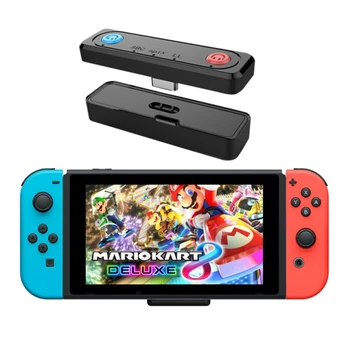 Bluetooth 5.0 USB Type C o Transmitter Adapter for Nintendo Switch/Switch Lite/PS4/PC Plug and Play
Bluetooth 5.0 USB Type C o Transmitter Adapter for Nintendo Switch/Switch Lite/PS4/PC Plug and Play