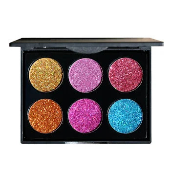 6 Colors Waterproof Glitter Eyeshadow Palette Shining Metals Powder Shimmer Eye Shadow Diamond Make Up Accessories
6 Colors Waterproof Glitter Eyeshadow Palette Shining Metals Powder Shimmer Eye Shadow Diamond Make Up Accessories