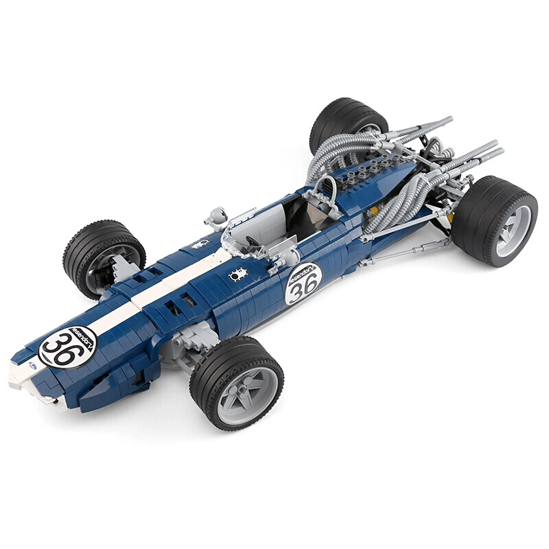 NEW 1967 Formula 1 Racing Car Creator Exclusive Technic Grand Prix Racer F1 Building Blocks Bricks Classic Model Kids Toys
NEW 1967 Formula 1 Racing Car Creator Exclusive Technic Grand Prix Racer F1 Building Blocks Bricks Classic Model Kids Toys
