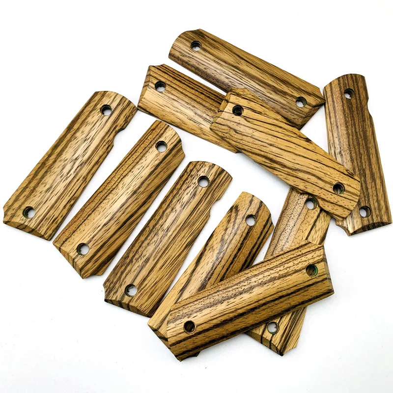 Totrait New 1 Pair Natural Wooden Handles Patch Material Hand Grips Non-slip DIY slab blank scales For 1911 Models
Totrait New 1 Pair Natural Wooden Handles Patch Material Hand Grips Non-slip DIY slab blank scales For 1911 Models