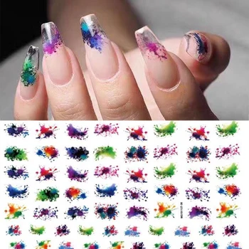 1 Pcs 3D Nail Sticker Colorful Ink Bloom Design Manicure Nail Adhesive Decals Stickers Nail Art Decoration New arrival
1 Pcs 3D Nail Sticker Colorful Ink Bloom Design Manicure Nail Adhesive Decals Stickers Nail Art Decoration New arrival