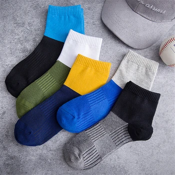 Autumn Winter New Men Cotton Crew Socks for Male Patchwork Colors Classic Business Men's Socks Dress Socks Man Meias 
Autumn Winter New Men Cotton Crew Socks for Male Patchwork Colors Classic Business Men's Socks Dress Socks Man Meias