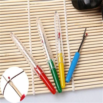4Pcs/Set Plastic Handle Craft Thread Cutter Seam Ripper Stitch Unpicker Sewing Tool Cross-Stitch Sewing Thread Easy Remover
4Pcs/Set Plastic Handle Craft Thread Cutter Seam Ripper Stitch Unpicker Sewing Tool Cross-Stitch Sewing Thread Easy Remover
