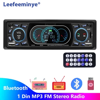 Dual USB Car Radio Stereo 4×60W 1Din Bluetooth HandsFree MP3 Audio Receiver with LCD Display Remote Control 1din Autoradio
Dual USB Car Radio Stereo 4×60W 1Din Bluetooth HandsFree MP3 Audio Receiver with LCD Display Remote Control 1din Autoradio