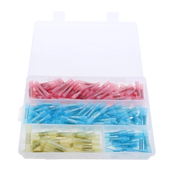200Pcs Heat Shrink Butt Connectors Insulated Waterproof Terminals 3 Sizes 3 Colors
200Pcs Heat Shrink Butt Connectors Insulated Waterproof Terminals 3 Sizes 3 Colors