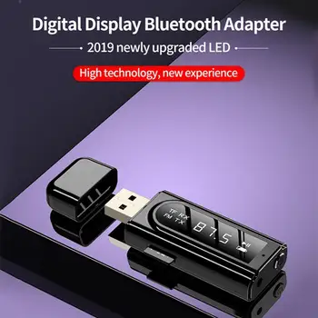 USB Bluetooth 5.0 Transmitter Receiver LED Display MP3 Player Aux Car FM TV PC TF Audio Stereo Adapter Home Speaker
USB Bluetooth 5.0 Transmitter Receiver LED Display MP3 Player Aux Car FM TV PC TF Audio Stereo Adapter Home Speaker