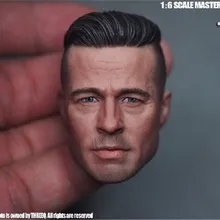 THREEQ MG002 1/6 Scale THE SOLDIER Brad Pitt Head Sculpt Model Sculpture Carving model Fit 12'' 12inch Male Figure Toys Dolls
THREEQ MG002 1/6 Scale THE SOLDIER Brad Pitt Head Sculpt Model Sculpture Carving model Fit 12'' 12inch Male Figure Toys Dolls