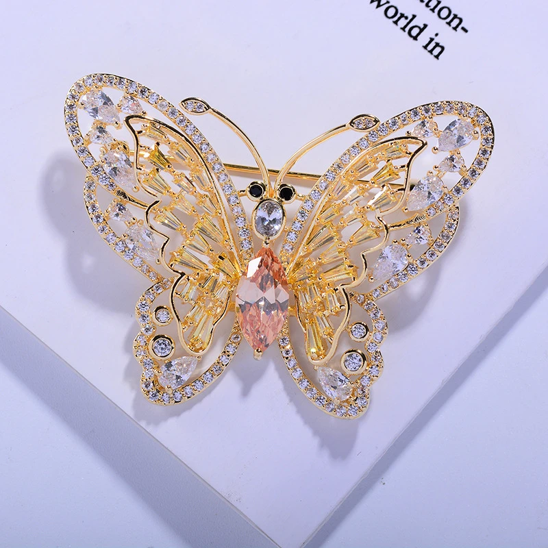 Big Beautiful Butterfly Brooches for Women Men Suit Cubic Zirconia Crystal Brooch Pearl Pins Broches Coat Sweater Corsage Pins
Big Beautiful Butterfly Brooches for Women Men Suit Cubic Zirconia Crystal Brooch Pearl Pins Broches Coat Sweater Corsage Pins