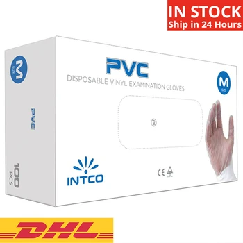 50pairs/box Disposable PVC Protection Gloves Ultra-soft Latex-free DOP-free Food Grade Level for Cooking Painting Housework
50pairs/box Disposable PVC Protection Gloves Ultra-soft Latex-free DOP-free Food Grade Level for Cooking Painting Housework