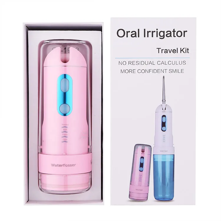 Фото Irrigator Water Flosser Cordless ortable Rechargeable Oral With 4 Modes Nose Clean IPX7 5 Jet Tips | Бытовая техника