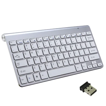 Portable Ultra Slim 2.4G Wireless Mini Multimedia Keyboard Keypad for PC Laptop Mac IOS Android Notebook TV Box Office Supplies
Portable Ultra Slim 2.4G Wireless Mini Multimedia Keyboard Keypad for PC Laptop Mac IOS Android Notebook TV Box Office Supplies