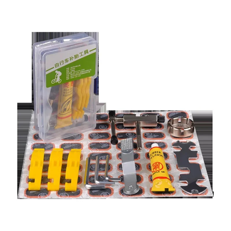 Bicycle Necessary Multi-functional CombinationTool Suit Tire Repair Tools Maintenance Repair Tools
Bicycle Necessary Multi-functional CombinationTool Suit Tire Repair Tools Maintenance Repair Tools
