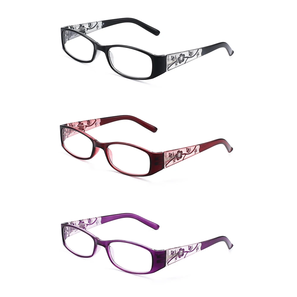 3pcs/set Spring Hinge Square Women Reading Glasses Vintage Magnifier Presbyopic Diopter
3pcs/set Spring Hinge Square Women Reading Glasses Vintage Magnifier Presbyopic Diopter
