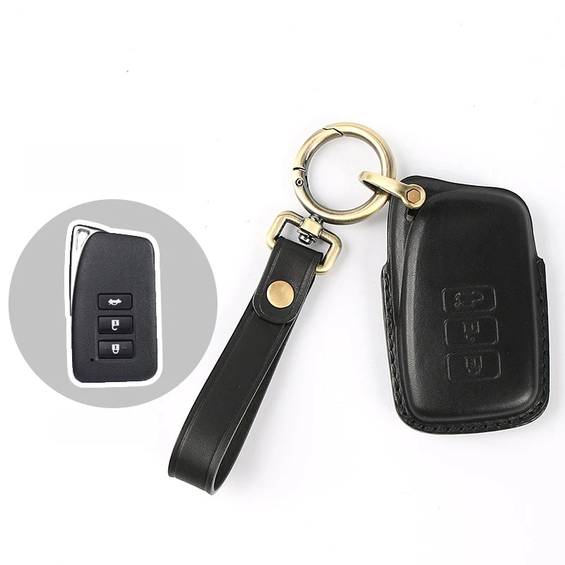 High Quality Leather Car Key Cover Protective Shell Fashion Copper Color Keychain for Lexus IS ES CT200H NX LX 250 300 350 450H
High Quality Leather Car Key Cover Protective Shell Fashion Copper Color Keychain for Lexus IS ES CT200H NX LX 250 300 350 450H