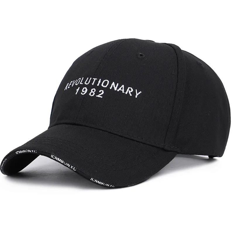 

Digital Embroidery 1982 Solid Color Fashion Adjustable Baseball Caps Unisex High Quality Outdoor Sunshade Dad Hats Truck Driver