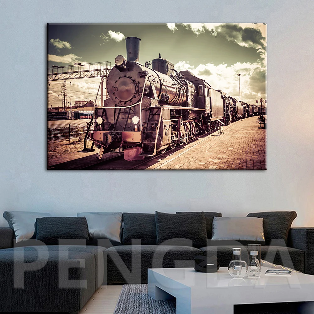 Bedside Background Fashion Poster Modular Pictures HD Printed Train Landscape Canvas Painting Wall Art Home Decor Framework
Bedside Background Fashion Poster Modular Pictures HD Printed Train Landscape Canvas Painting Wall Art Home Decor Framework