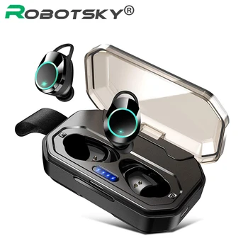 T9 TWS Wireless Bluetooth Earphone X6 9D Stereo Earbuds Headset IPX7 Waterproof 7000mAh LED Smart Power Bank PhoneHolder
T9 TWS Wireless Bluetooth Earphone X6 9D Stereo Earbuds Headset IPX7 Waterproof 7000mAh LED Smart Power Bank PhoneHolder