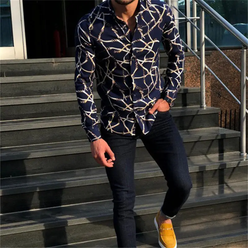Autumn Man Vintage Shirt 2020 Mens Ethnic Printed Stand Collar Striped Long Sleeve Hawaiian Harajuku Men Shirts Poleras Hombre
Autumn Man Vintage Shirt 2020 Mens Ethnic Printed Stand Collar Striped Long Sleeve Hawaiian Harajuku Men Shirts Poleras Hombre