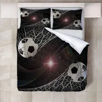 Football Bed Sheets 3D Bedding Sets Quilt Duvet Cover Bed Starry sky Spread BedsPread Bedset Pillowcase Queen Size
Football Bed Sheets 3D Bedding Sets Quilt Duvet Cover Bed Starry sky Spread BedsPread Bedset Pillowcase Queen Size