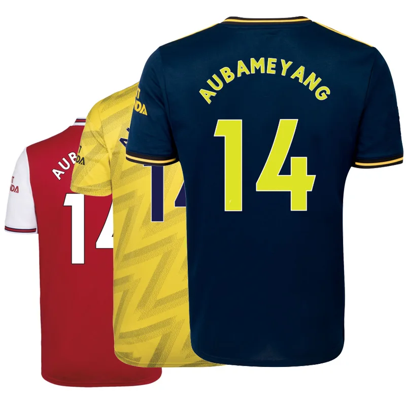 

Gabon France Aubameyang camiseta Camisa Man Jerseys Home away Third Arsenal Guendouzi customize T-shirt Pepe FC Club 2019 2020