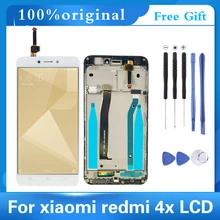 5.0'' Original Brand New For Xiaomi Redmi 4X LCD Display Touch Screen Digitizer Assembly Replacement Part With Frame + Tools
5.0'' Original Brand New For Xiaomi Redmi 4X LCD Display Touch Screen Digitizer Assembly Replacement Part With Frame + Tools