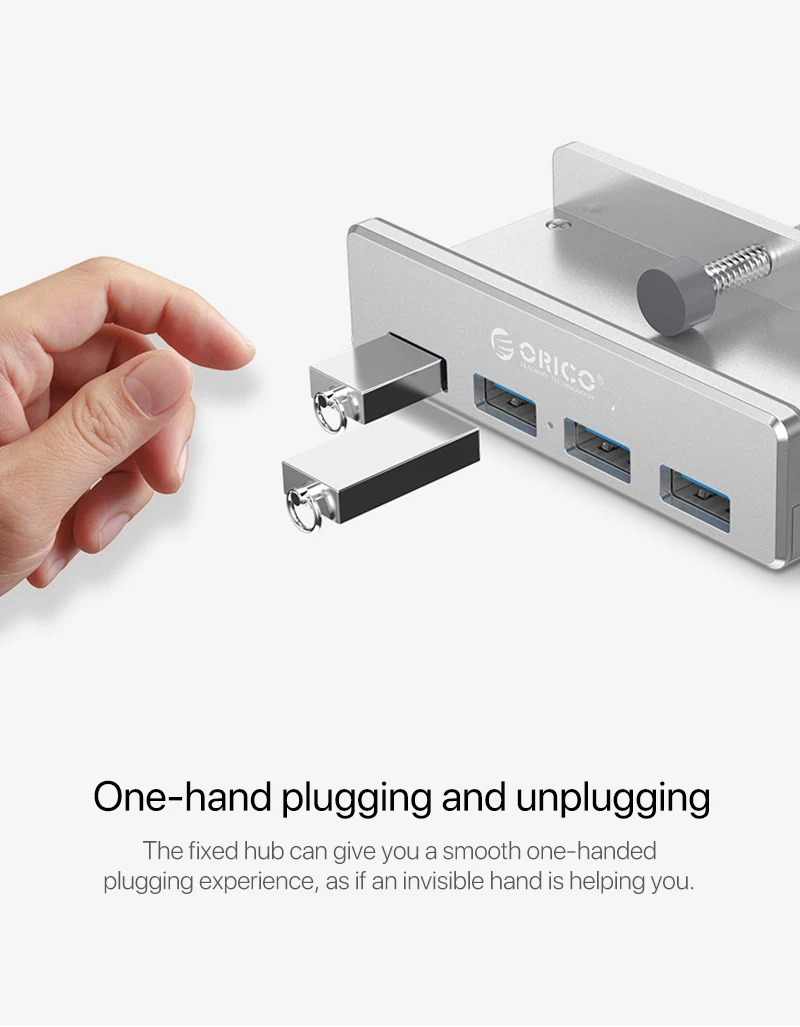 Orico Mh4pu All-Aluminum USB3.0 Cable Seperater Notebook Converter Snap-on Expansion Hub Hub Hub
Orico Mh4pu All-Aluminum USB3.0 Cable Seperater Notebook Converter Snap-on Expansion Hub Hub Hub