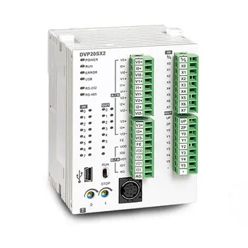 Original Delta DVP20SX211T DVP20SX211R DVP20SX211S PLC programmable controller 24VDC module Analog in box
Original Delta DVP20SX211T DVP20SX211R DVP20SX211S PLC programmable controller 24VDC module Analog in box