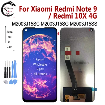 6.53" LCD For Xiaomi Redmi Note 9 Display Redmi 10X 4G Screen Touch Sensor Digitizer Assembly Replacement Redmi Note9 Display
6.53" LCD For Xiaomi Redmi Note 9 Display Redmi 10X 4G Screen Touch Sensor Digitizer Assembly Replacement Redmi Note9 Display