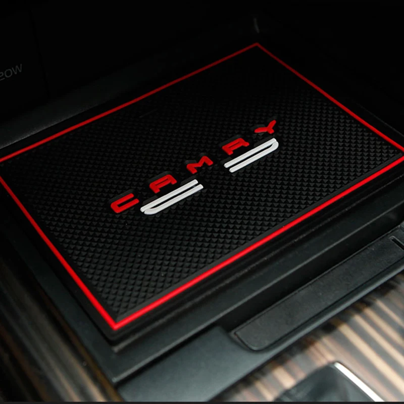 Car water coaster Anti-Slip Gate Slot Mat Rubber Coaster Accessories For Eighth Generation Toyota Camry Avalon 2018-2019
Car water coaster Anti-Slip Gate Slot Mat Rubber Coaster Accessories For Eighth Generation Toyota Camry Avalon 2018-2019